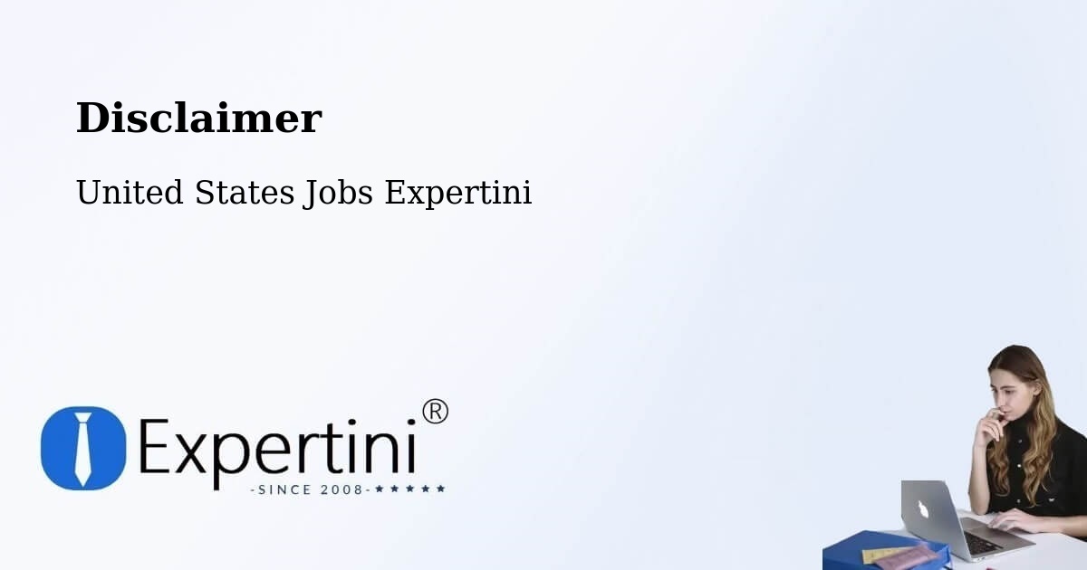 Disclaimer - United States Jobs Expertini