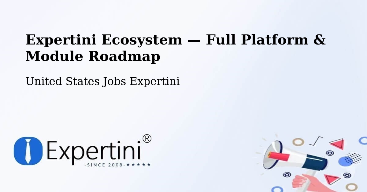 Expertini Ecosystem — Full Platform & Module Roadmap – Fleming County